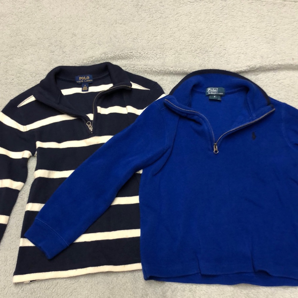 Boys Ralph Lauren polo pullovers
